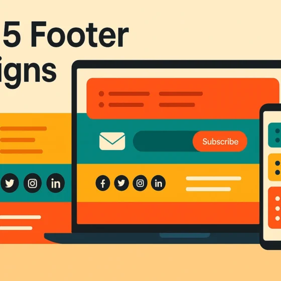 Top 5 Website Footer Design Examples Best Practices & User Experience